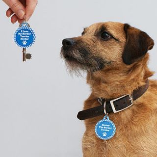 personalised 'my pet and me' keyring set by sparks living