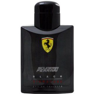 Ferrari Scuderia Black Signature Eau de Toilette Spray for Men, 4.2 Ounce  Colognes  Beauty