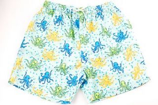 men's octopussy swim shorts by starblu luxury resortwear
