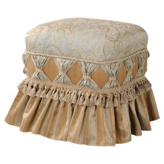 Savannah Ruffle Skirt Ottoman