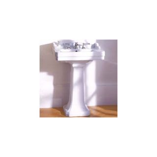 Pomezia Pedestal Bathroom Sink Set