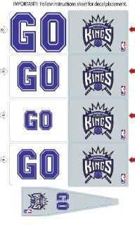 Sacramento Kings Animated 3 D Auto Spin Flags  Sports Fan Automotive Flags  Sports & Outdoors