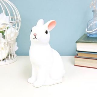woodland rabbit led night light by lisa angel homeware and gifts