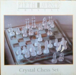 Fifth Avenue Crystal Chess Set Toys & Games