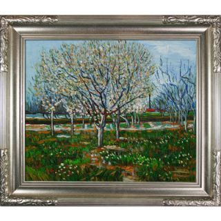 Tori Home Orchard in Blossom (Plum Trees) by Van Gogh Framed Original
