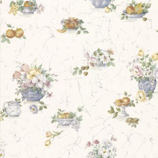 Brewster Home Fashions Kitchen and Bath Resource II Floral Embossed