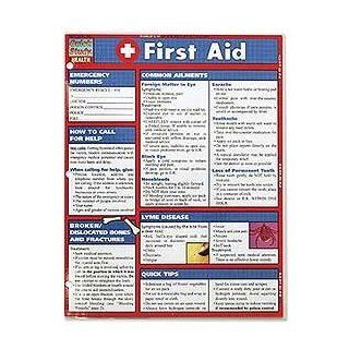 First Aid Quick Study Guide  Business And Store Signs 