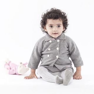 100% cashmere pram coat by stellina baby