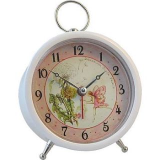 dandelion fairy childs alarm clock by lytton and lily vintage home & garden