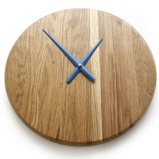 juxta wooden clock by psalt design