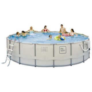 Poly Group PRO Series Round Metal Frame Pool Package