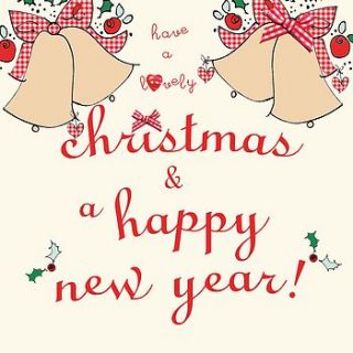 handmade christmas and a happy new year card by laura sherratt designs