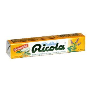 Ricola Cough Suppressant Throat Drops, Natural Herb, 10 Count Boxes (Pack of 24)  Cough Medications  Grocery & Gourmet Food
