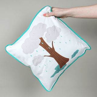 cloud tree cushion cover by sewsew