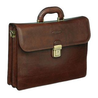 'paolo' mens briefcase by maxwell scott leather goods