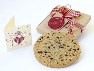 single gift boxed message cookie by message muffins