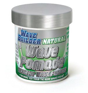 Wavebuilder Natural Wave Pomade Healthy Wave Former, 3 Ounce  Wavebuilder Products  Beauty