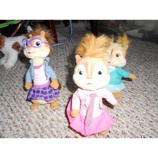 TY Beanie Babies   Brittany, Eleanor & Jeanette ( Set of 3 Chipettes ) ( Alvin & the Chipmunks ) Toys & Games