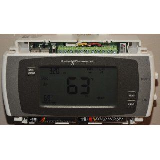 Homewerks Radio Thermostat CT 30 H K2 Wireless Thermostat with Wi Fi Module, Dual Wireless Inputs and Touch Screen   Programmable Household Thermostats  