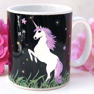 magical unicorn mug by superfumi