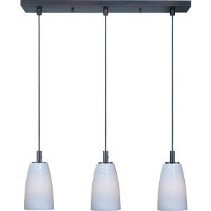 ET2 Lighting ET2 E91043 13BZ Bronze Carte 3 Light Pendant