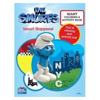 The Smurfs Movie Coloring Book   Smurf Happens Toys & Games