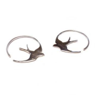 sterling silver hoop earrings by eve&fox