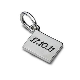 personalised passport charm by scarlett jewellery