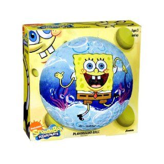 SpongeBob SquarePants Rubber Playground Ball, 8.5 inches(Colors and Styles May Vary) Toys & Games