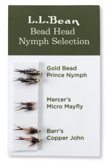Six Pack Fly Selection, Bead Head Nymphs