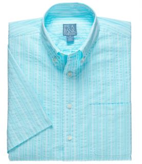 Seersucker Short Sleeve VIP Sportshirt JoS. A. Bank