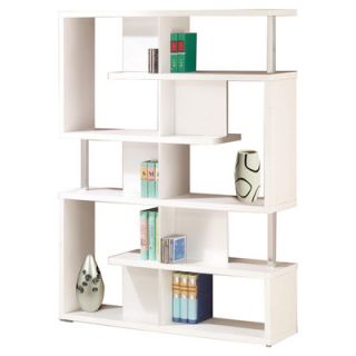 Wildon Home ® 63 Bookcase 800310 / 800309 Finish White
