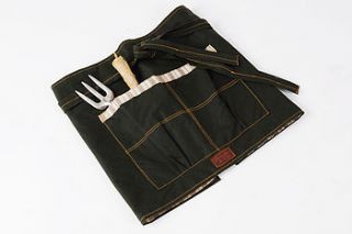 wax cotton apron by housley & co