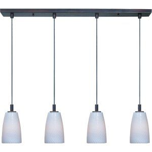 ET2 Lighting ET2 E93044 13BZ Bronze Carte 4 Light Pendant