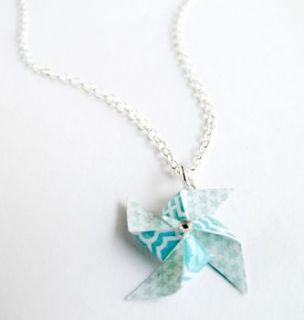 star covered pinwheel necklace by matin lapin