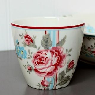 floral latte cup by marquis & dawe