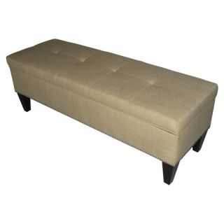 Brooke Upholstered Storage Bench