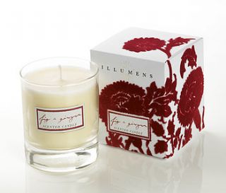 luxury candle by lily and lime