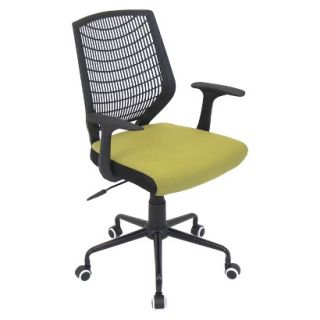 Office Chair Lumisource Network Office Chair   Black/Green