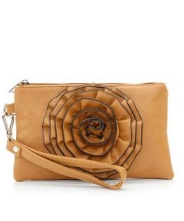 Bottari USA   Flower Wristlet   Small bag with attachable strap that turns this into an adorable wristlet. This bag has room for your id, credit card, cash, lipgloss and phone. What more could a girl need? Clothing