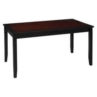 Coffee Table Camden Collection Coffee Table   Black Red Brown (Cherry)