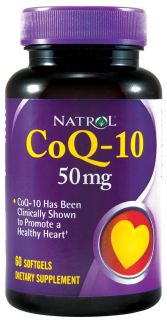Natrol   CoQ 10 50 mg.   60 Softgels