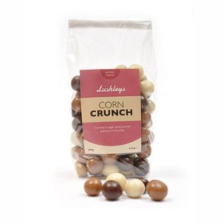 pack of puffed corn snacks by lushleys