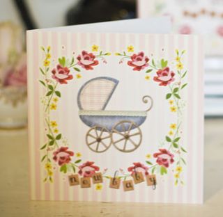 new baby card by abigail warner