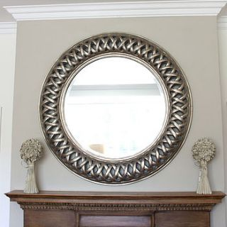 grand open weave round mirror by decorative mirrors online