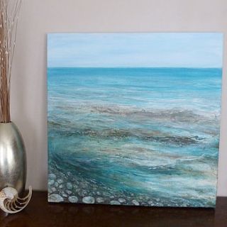 serenity original painting on canvas by vanessa breen