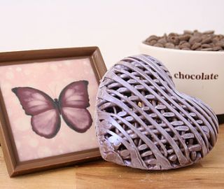 molten butterfly chocolate gift box by unique chocolate