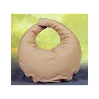 Pillow   White C Shaped Pillow Cotton blend cover with fiber filling shaped to wrap around the neck, closes with hook & loop. Gives support and comfort to neck and head while sitting, driving, or lying down. Available in several colors.  Everything El