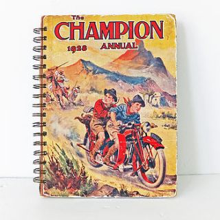 'champion 1928' journal by peony and thistle