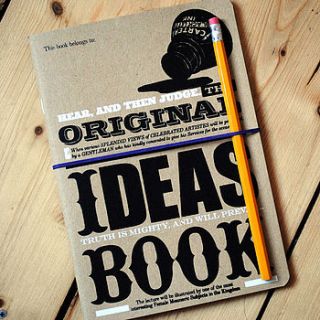 'original ideas book' notebook by asintended